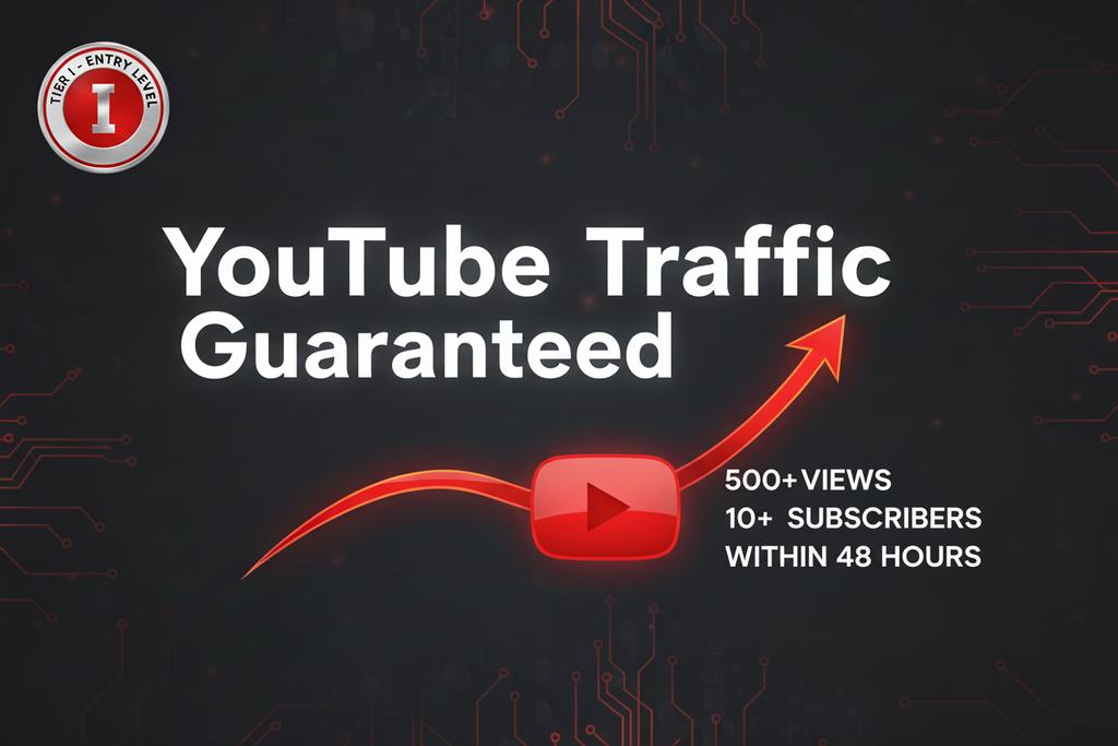 YouTube traffic guarantee I