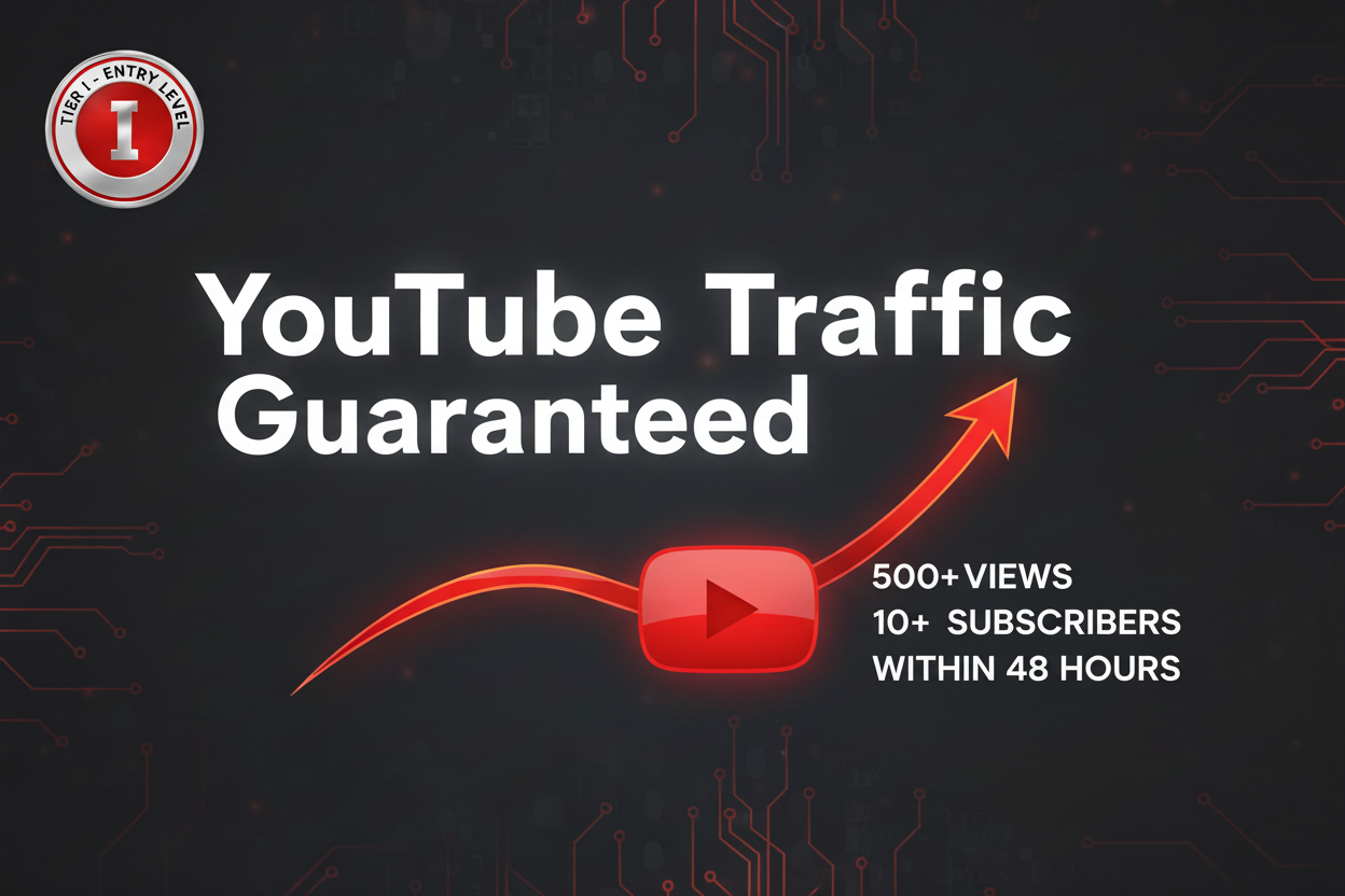 YouTube traffic guarantee I